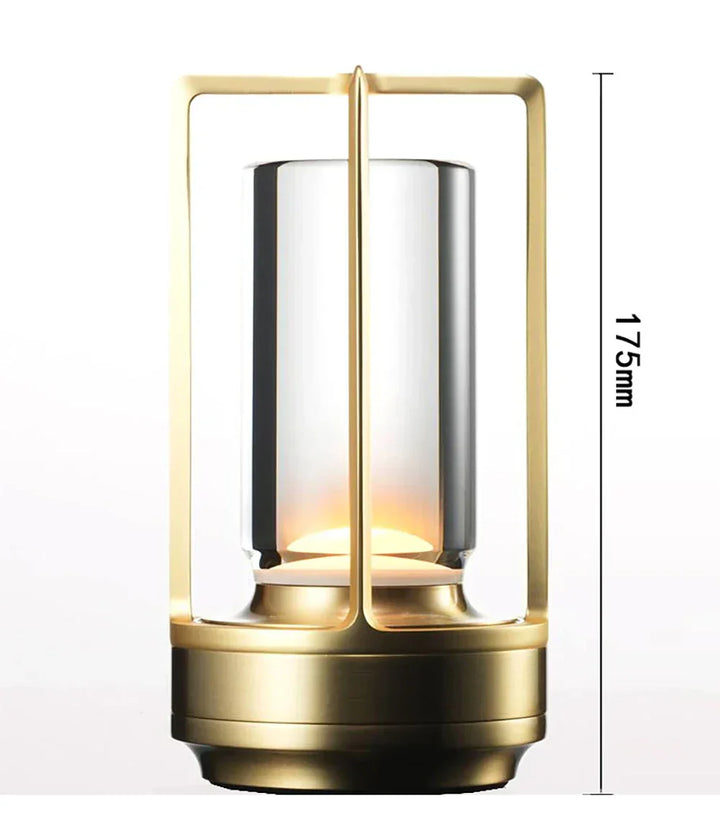 Luvikno | Oppladbar Trådløs LuxeGlow Bordlampe - Elegant Trådløs Lampe for Hver Stemning