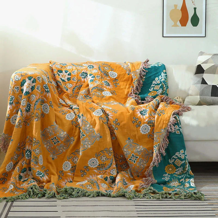 Luvikno | Boho Luxe Bomullstepp - Eleganse og Komfort for Ditt Interiør