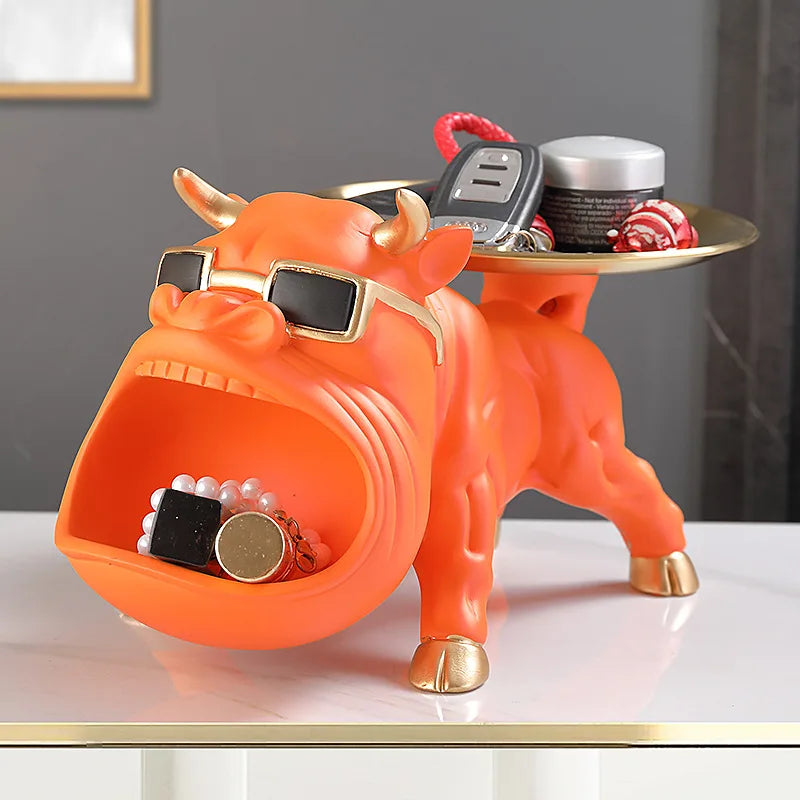 Fancy Bull Dekorativ Nøkkelfeste | Luvikno