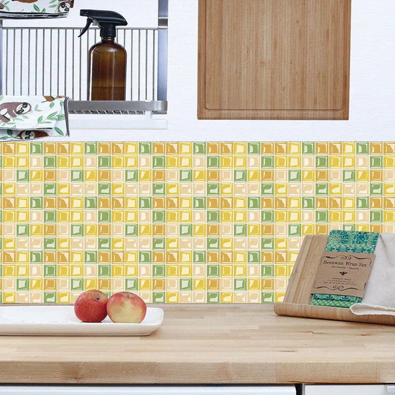 DecoMosaic 3D Mosaikkveggflisetiketter Luvikno