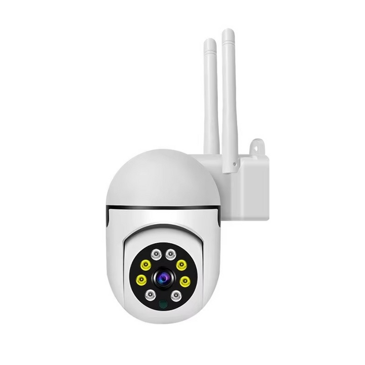 1080P PTZ WiFi sikkerhetskamera med lyd, 4X zoom, nattesyn, vanntett Luvikno