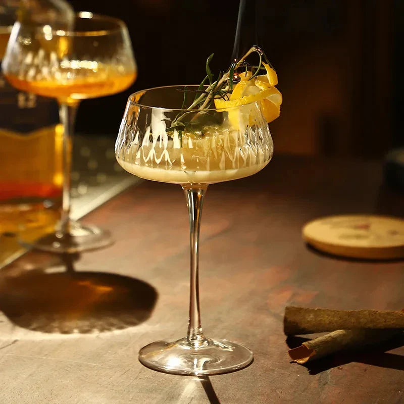 Elegant 2-delt Cocktail Coupe Sett Luvikno