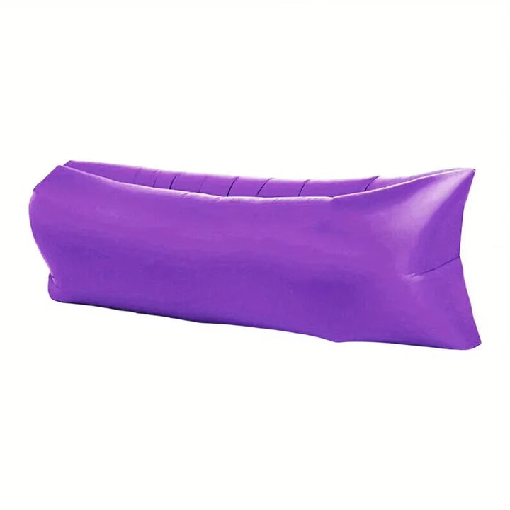 Luvikno | Oppblåsbar Lounge Sofa | Uten Pumpe & med Hodepute | AirLoungeGo Utendørs Sofa 190×70 cm – Bærbar & Vanntett
