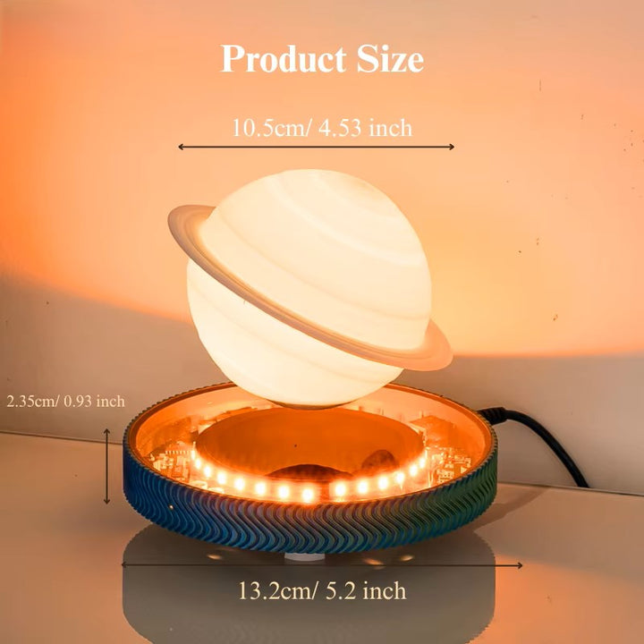 3D Saturn Space Lover Magnetisk Flytende Lampe | Luvikno