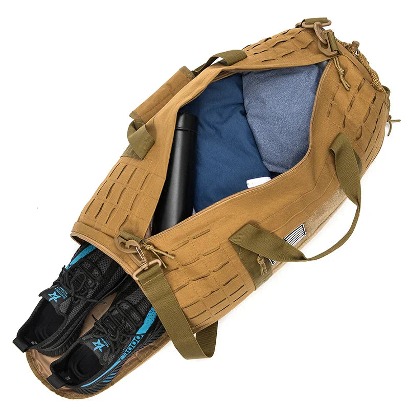 Gym Bag Taktisk 40L Militær Sports Bag Luvikno