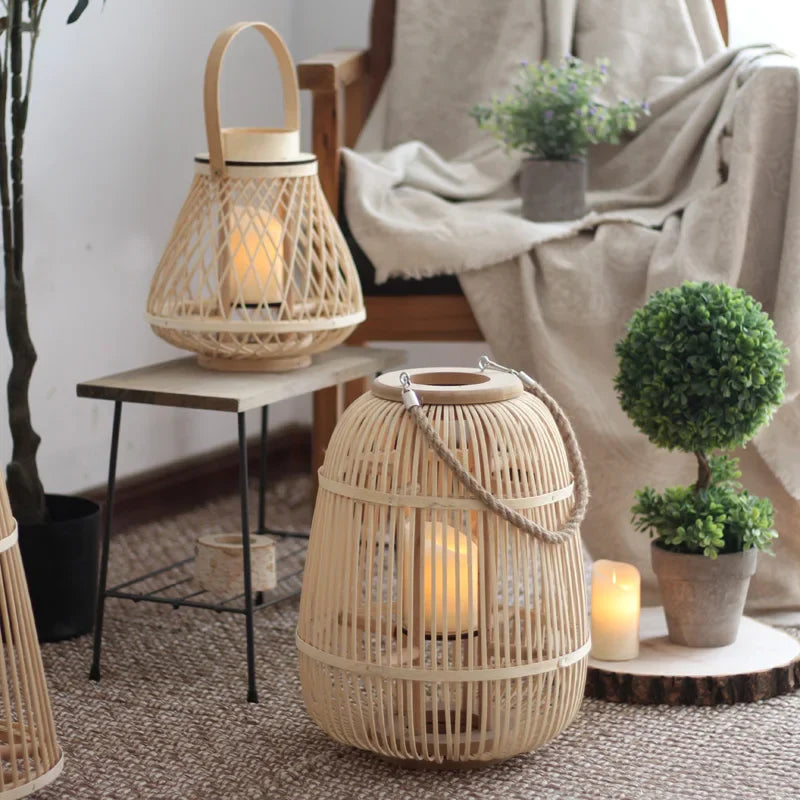 Rattan Lanterns Luvikno