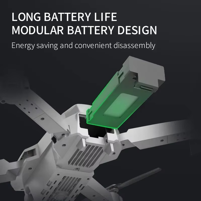 Avansert optisk flyt 4K dual-kamera drone for luftfotografi Luvikno