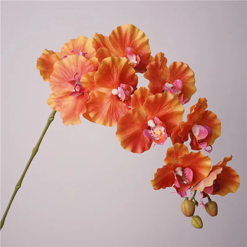 9-hodet kunstig Phalaenopsis blomst