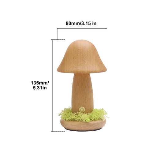 Fortryllet sopp lampe
