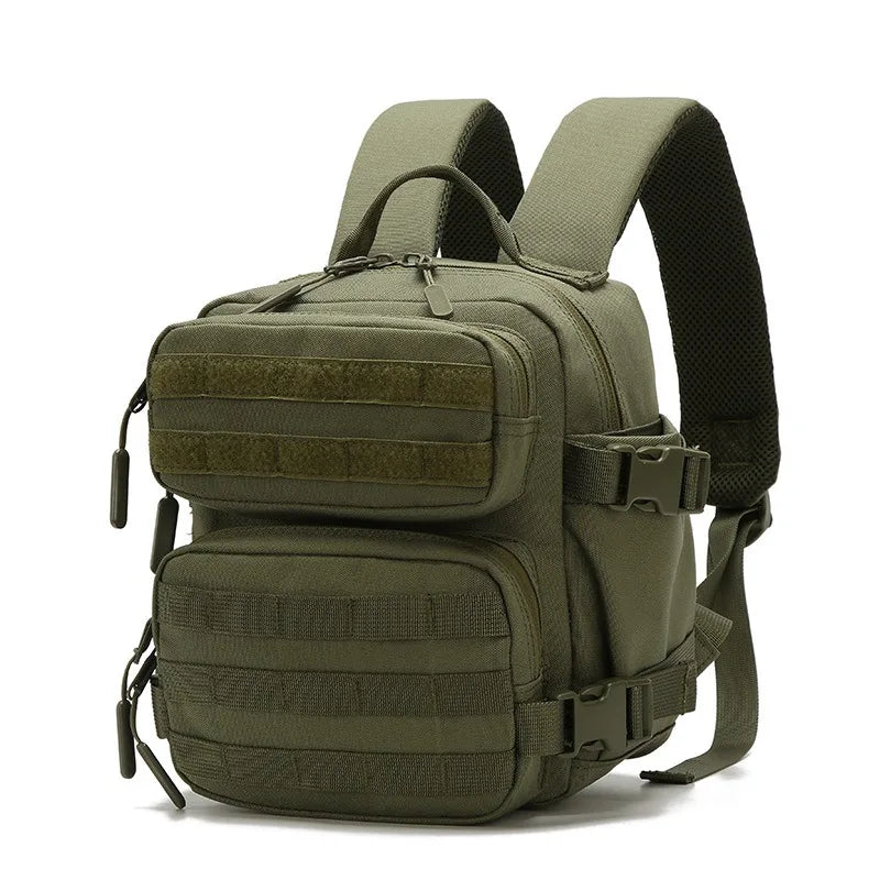 Luvikno | Tactivo Mini-Ryggsekk 9L | MOLLE-Utendørs Ryggsekk | Kompakt & Holdbar | For Fotturer, Camping & EDC