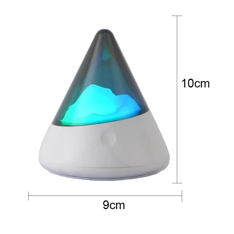Trådløs LED Nattlys i Isfjell Design Luvikno