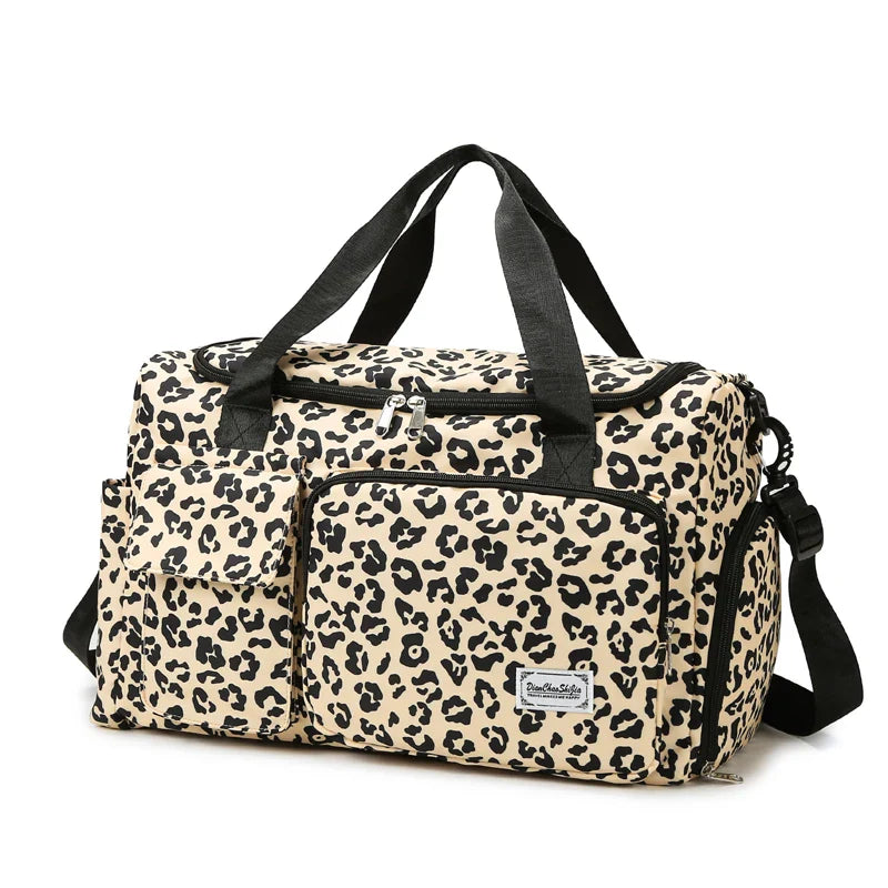 Luvikno | Trevaro GoBag | Reise bag laget av Oxford stoff | 48×26×28 cm | Stilig & Robust for hverdag & reise