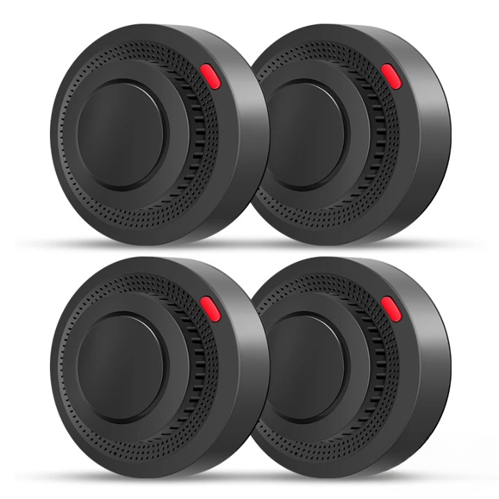 Luvikno | Smart WiFi Røykvarsler Brannalarm 85dB – SafeSense