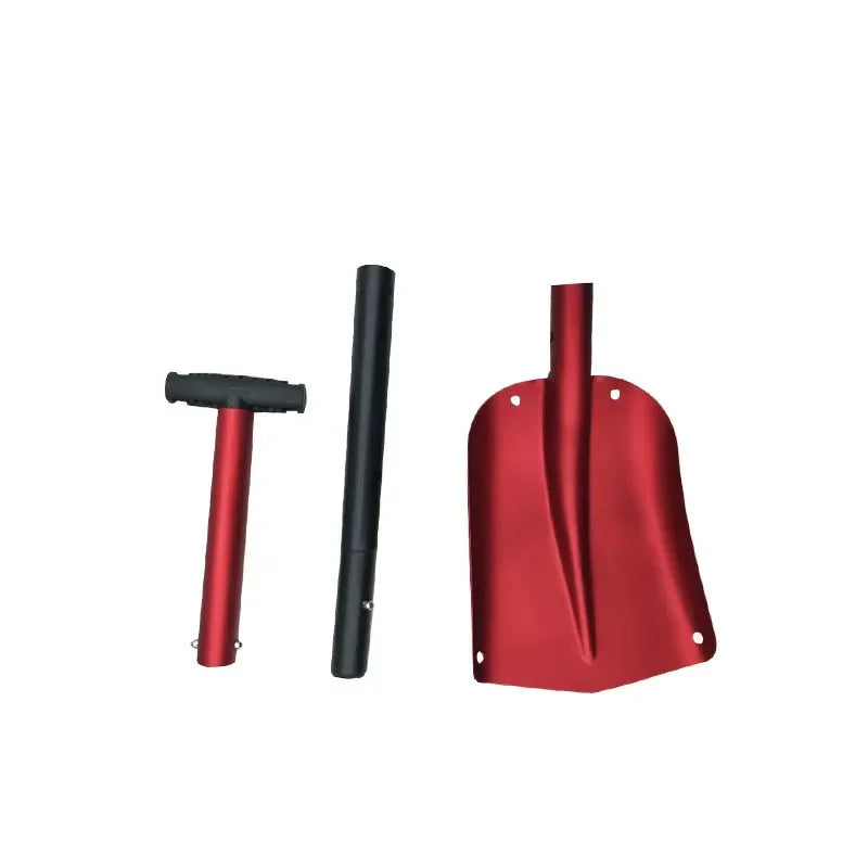 Luvikno | Teleskopisk Snøspade FrostoX | Aluminium | Justerbar 63–82 cm | Lett & Holdbar