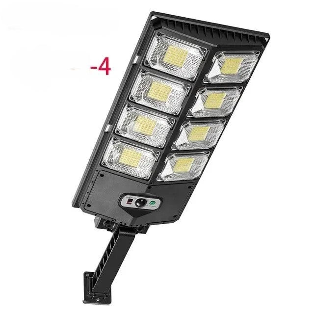 Solar LED Bevegelsessensor Vegglampe Fjernkontroll Hagebelysning | Luvikno