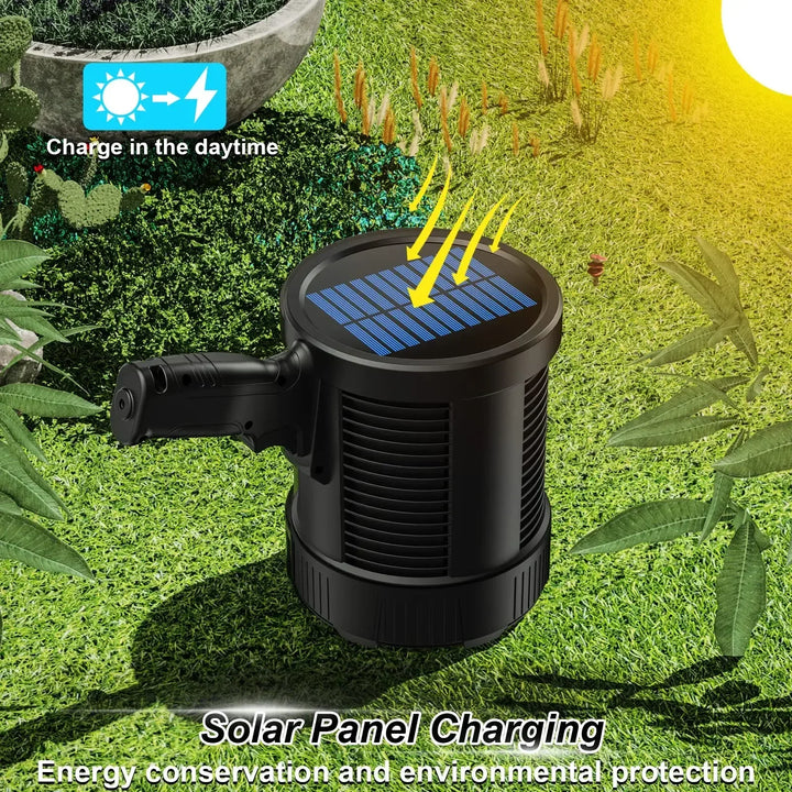Luvikno | Spotlight LuminexPro 900K | 900,000 Lumen | 10,000 mAh Batteri | Sol- og USB-lading | IPX5 Vanntett