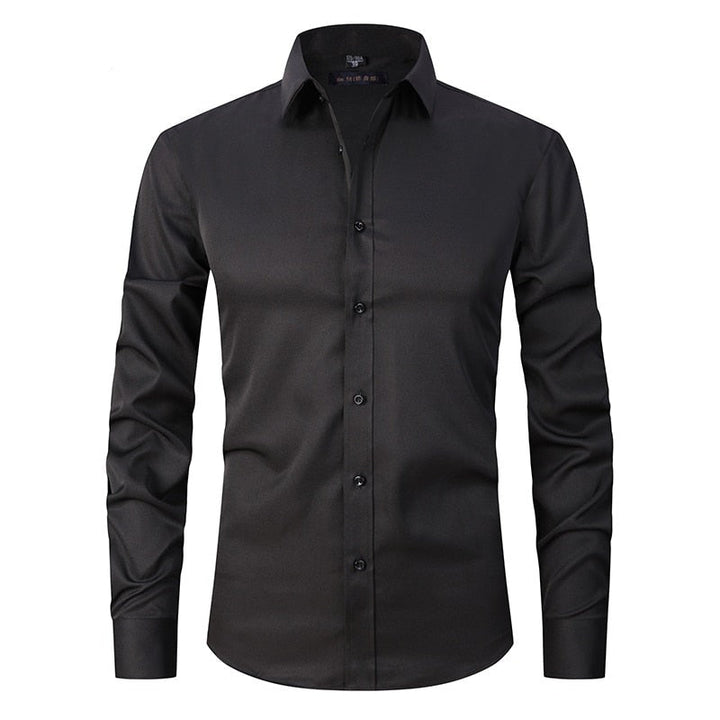 Luvik | Miehet Anti-Wrinkle Slim Fit pukeutua paita