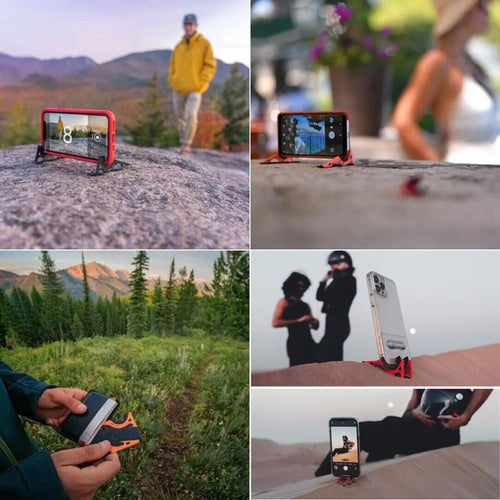 Luvikno | Bærbar Telefonstativ for Perfekte Bilder - SnapFold
