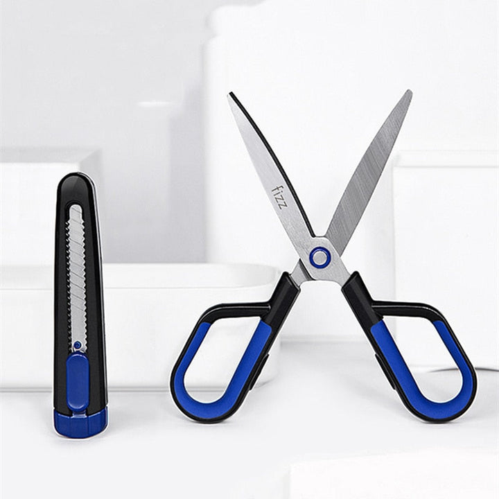 2i1 Safe Cut Creative Knife Scissor | Luvikno