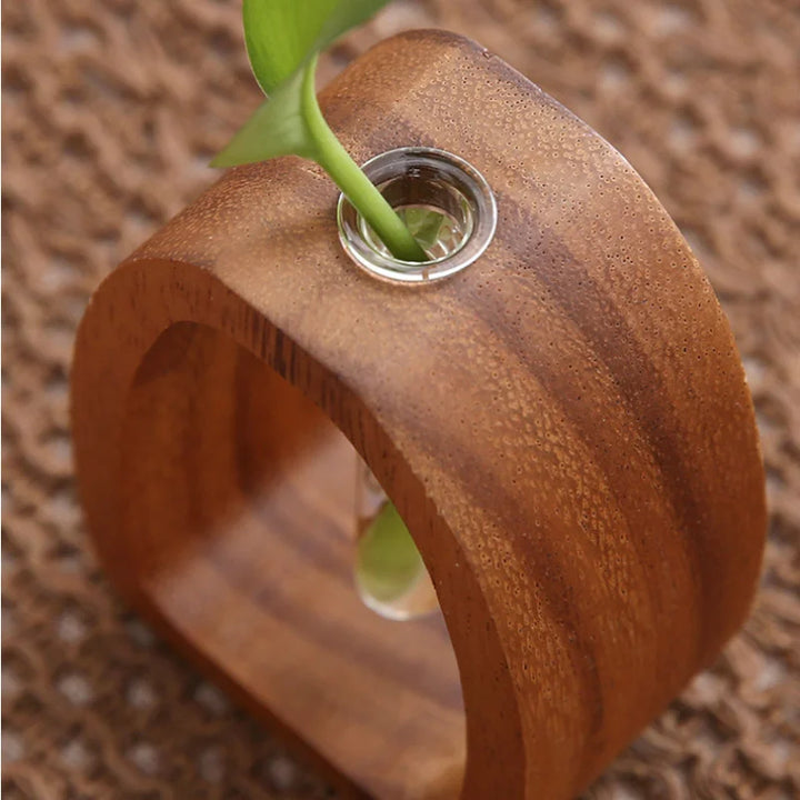 Oval treørt ramme enkel stilk vase | Luvikno