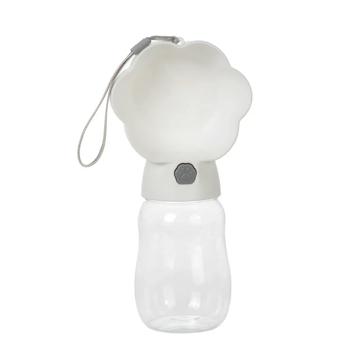 Luvikno | Droppa DuoBottle Drikkeflaske | 2-i-1 Vann- & Matdispenser for Hunder & Katter | Lekkesikker & Bærbar | 380 ml / 530 ml