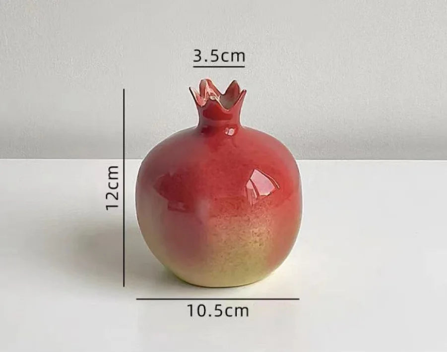 Keramisk Granateple Vase | Luvikno
