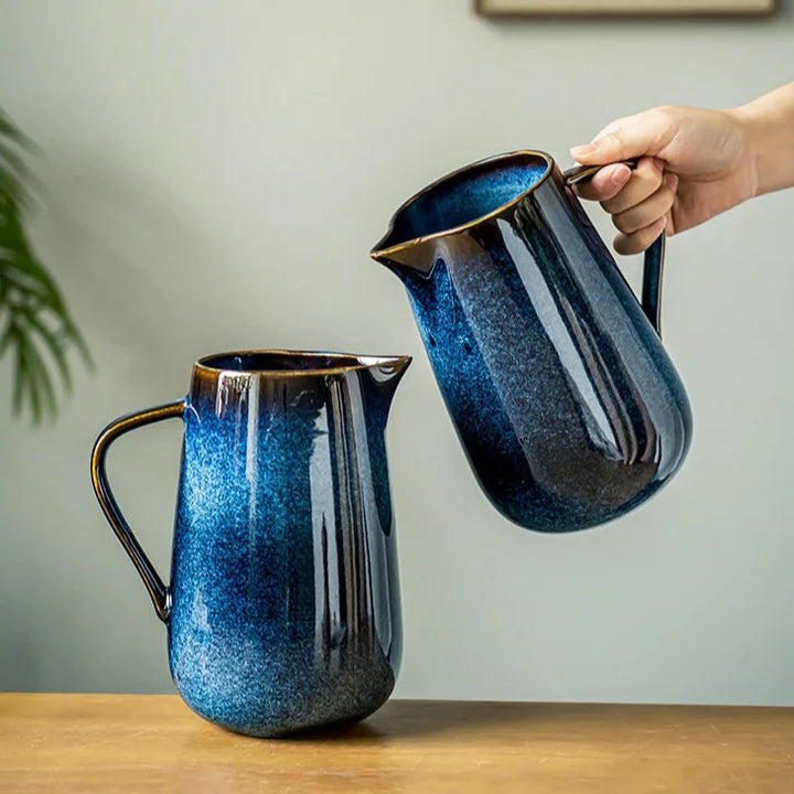 Laguna Kiln Blue Keramikk Kanne Luvikno