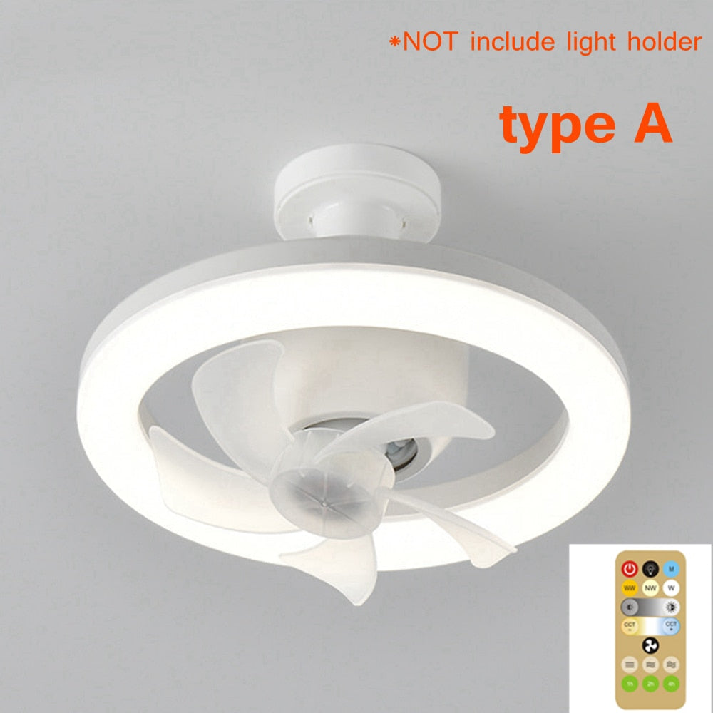 2in1 Strålende Rotasjon RC Takvifte Lampe | Luvikno