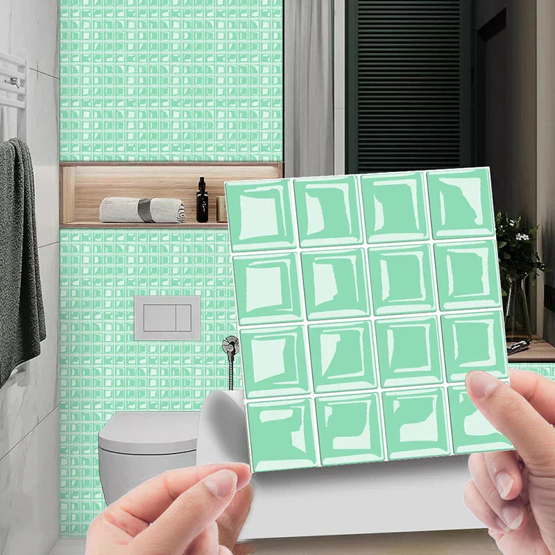DecoMosaic 3D Mosaikkveggflisetiketter Luvikno
