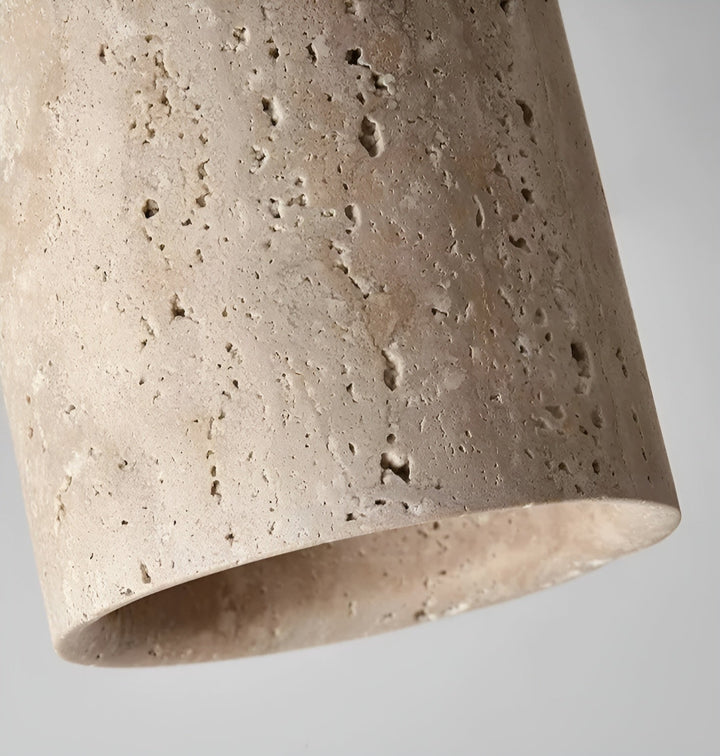 Luvikno | ZenElegance Wabi Sabi Luksus Takbelysning - Naturlig Travertin LED