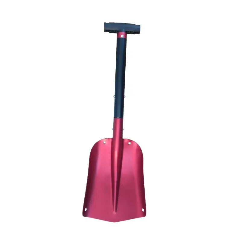 Luvikno | Teleskopisk Snøspade FrostoX | Aluminium | Justerbar 63–82 cm | Lett & Holdbar
