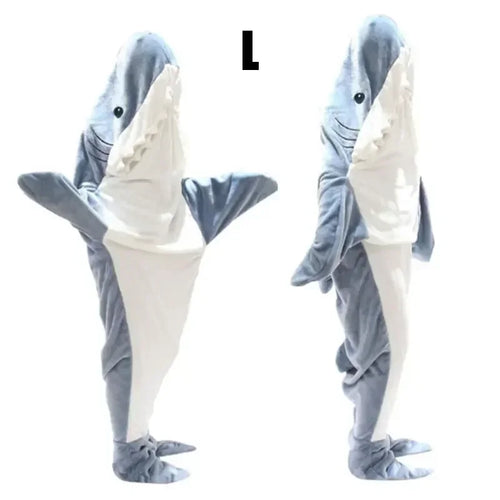 Snuggly Shark Koselig Hettegenser Epleteppe | Luvikno