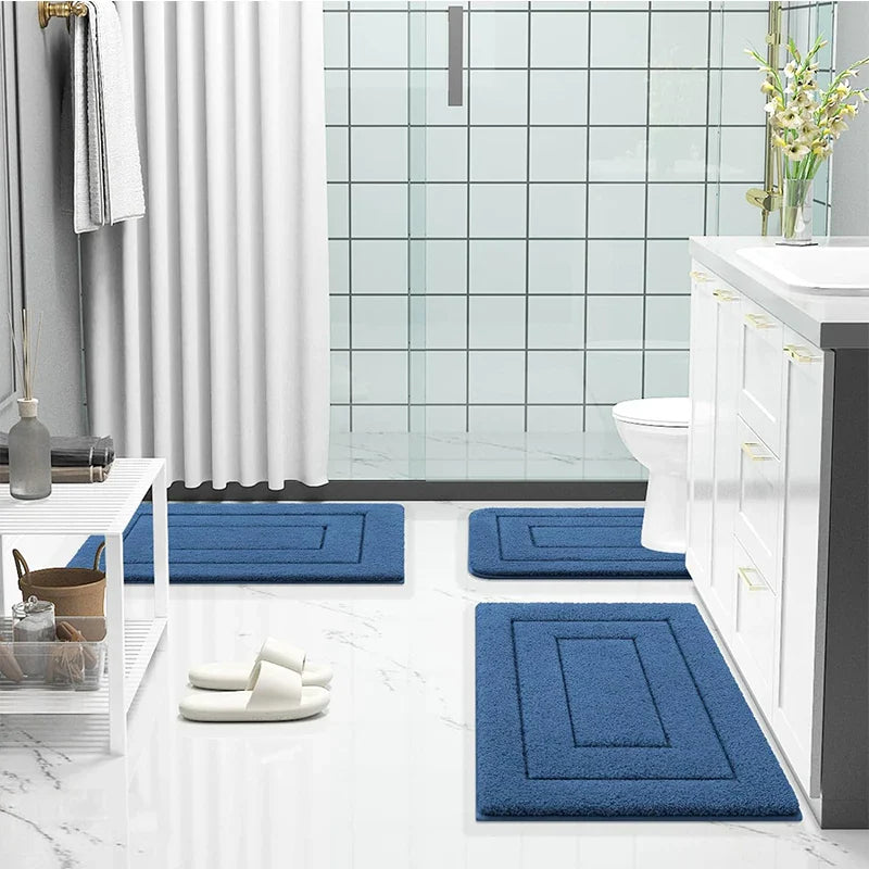 Microfiber Badmatte Dobbel Lag | Luvikno