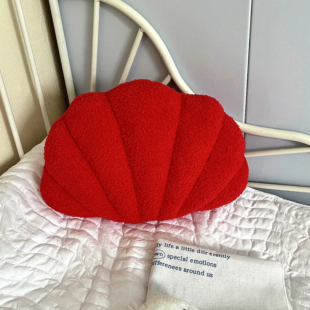 Pastell Shell Pute – Fluffy Bouclé Plush Putekledd | Luvikno