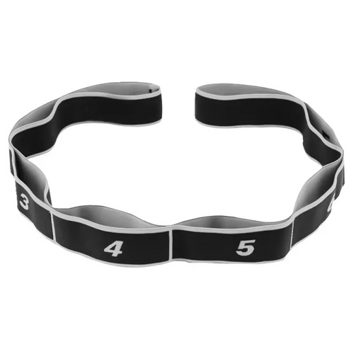 Yoga Stretch Strap with Loops for Pilates and Dance Luvikno