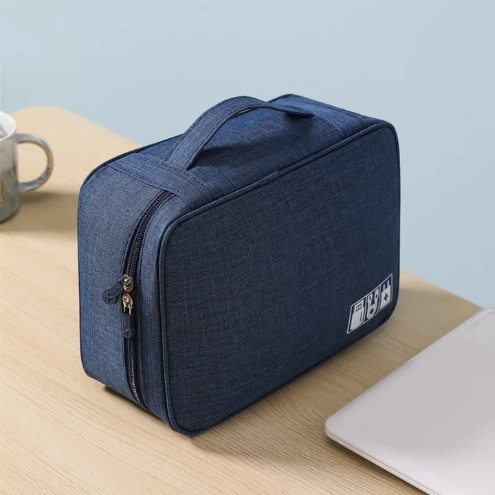Luvikno | Baguvo Kosmetikkveske | Vannavvisende & Kompakt | 100 % Oxford Polyester | 24×18×9 cm
