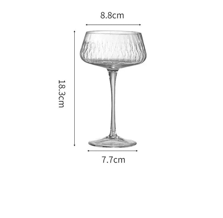 Elegant 2-delt Cocktail Coupe Sett Luvikno