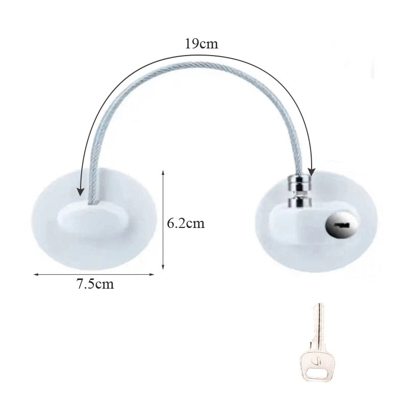 Safe Baby Secure Door Cabinet Lock | Luvikno