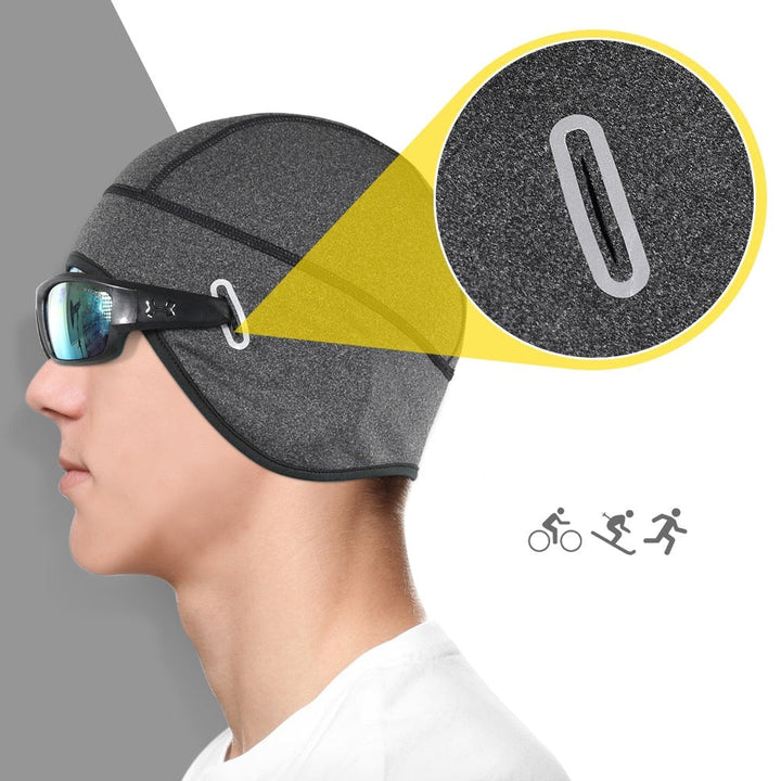 Luvikno | ThermoFit Vinterlue SlimShield – Stretchbar vindbeskyttende sportlue for utendørsaktiviteter