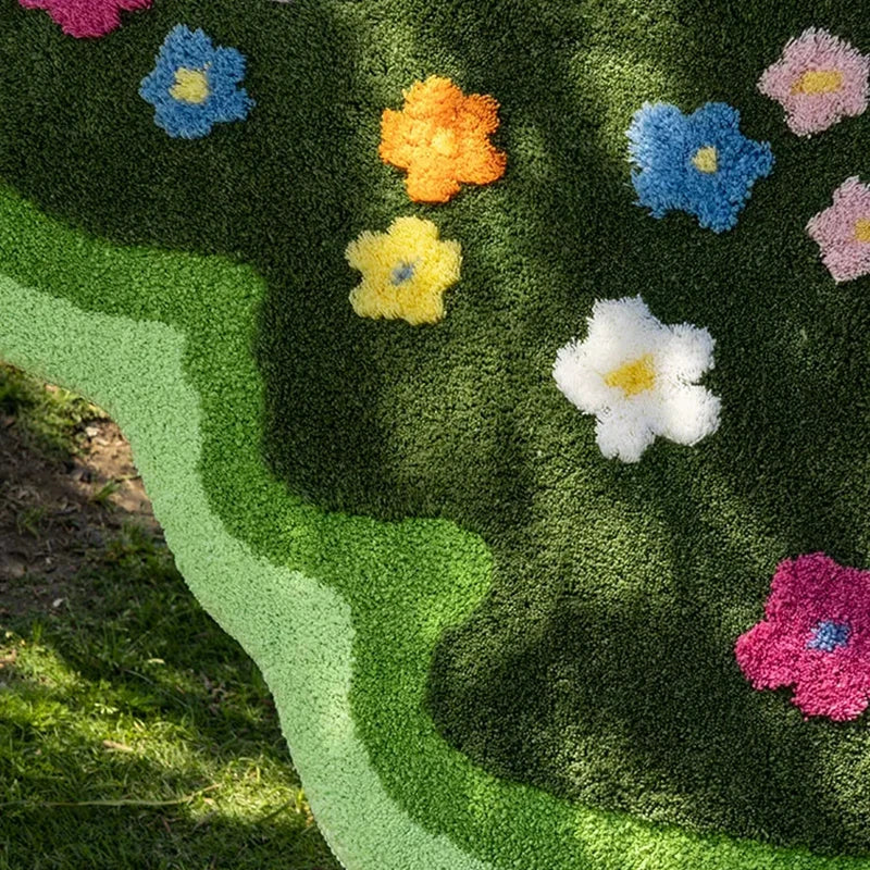 Moss og Floral Hage Teppe | Luvikno