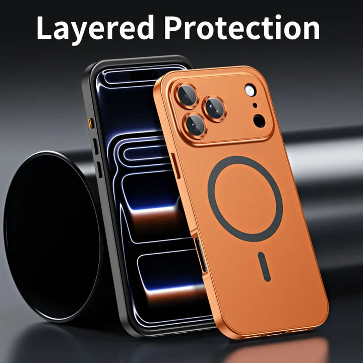 Luvikno | EliteGuard Metallramme Etui | Premium beskyttelse med et elegant utseende for enheten din