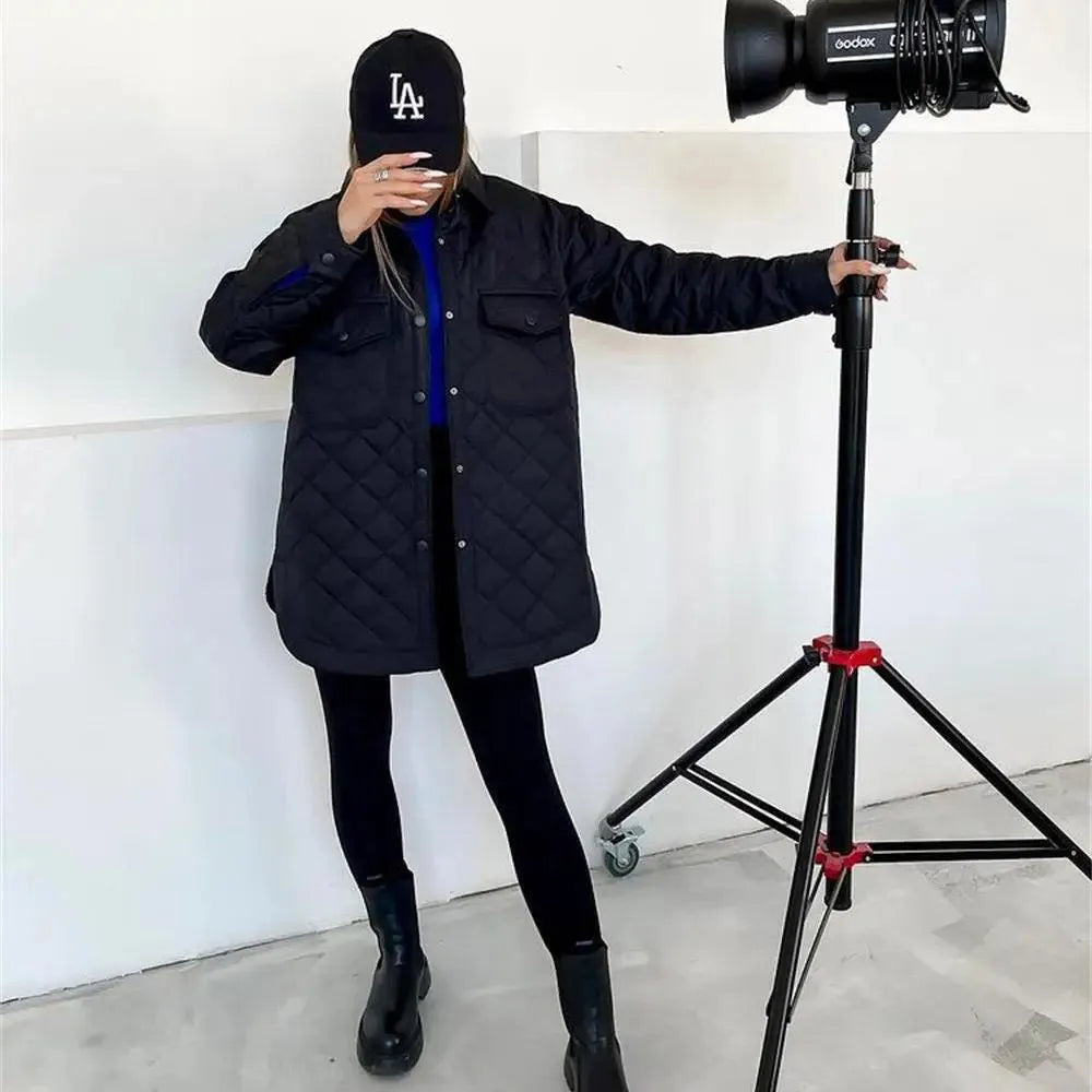 Luvik | Vuoritettu takki - Tyylikäs - Napitus, Tilavat taskut - Ihanteellinen syksyyn