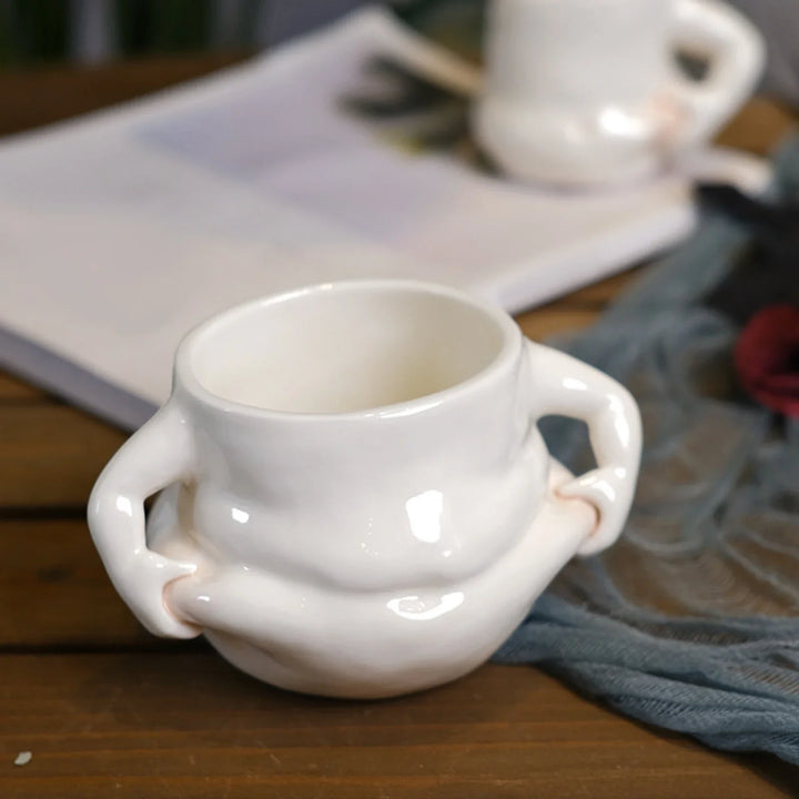 Die Liebesgriffe Kaffeetasse | Luvikno