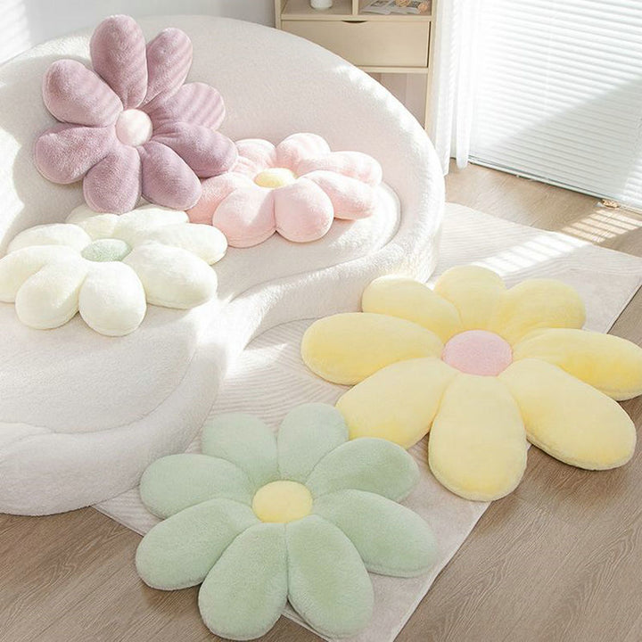 Fluffy Daisy Pute - Pastell | Luvikno