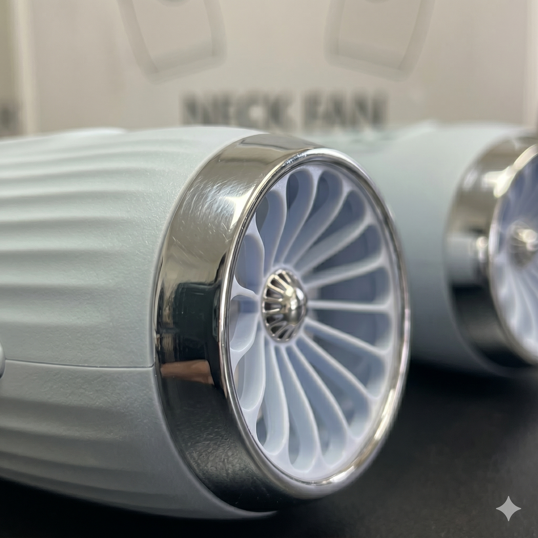 S5 Turbo Bladeless Nakkevifte | Luvikno