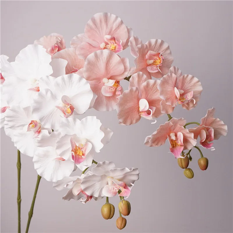 9-hodet kunstig Phalaenopsis blomst