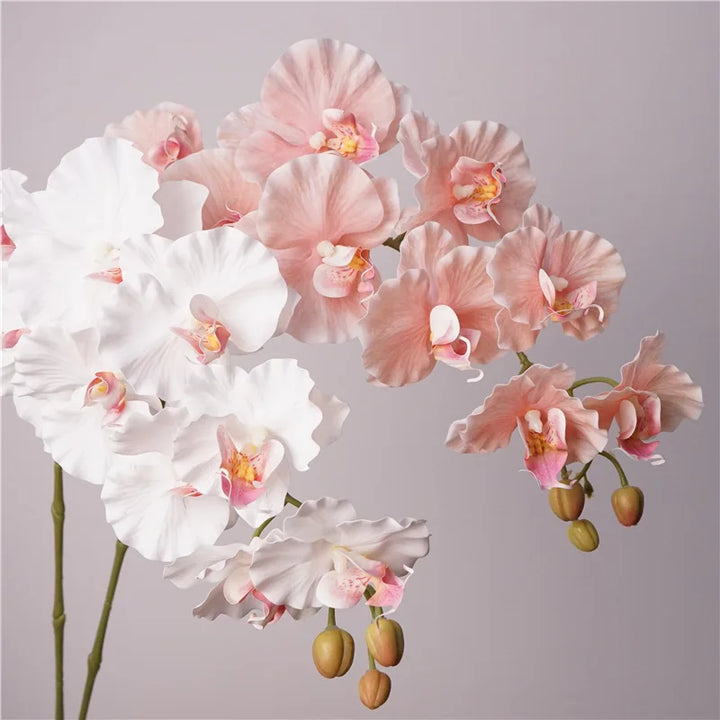 9-hodet kunstig Phalaenopsis blomst