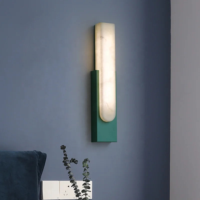 Moderne nordisk vegglampe, kreativ LED vegglampe for stue og gang | Luvikno