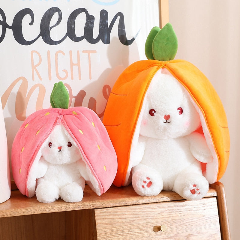 Hide and Seek Creative Snuggly Bunny Plush | Luvikno