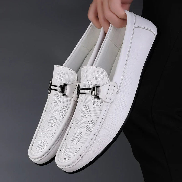 Luvik | Miesten loafers aidosta nahasta